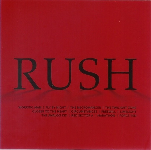 Rush Serie Icon Cd Nuevo Cerrado 100 % Original En Stock 