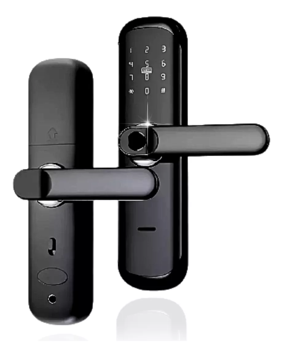 Terceira imagem para pesquisa de fechadura digital midea smartlock onegrip fda21pd preta