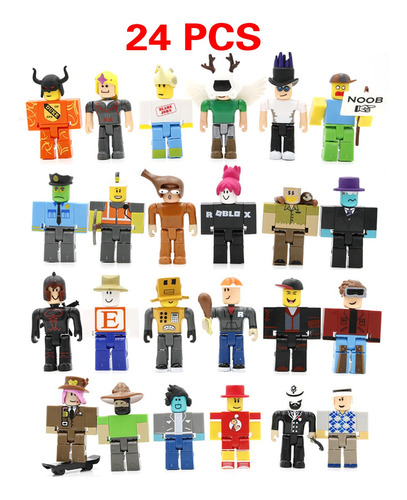 24 Piezas Roblox Juguetes Muñecas Regalo Para Niños