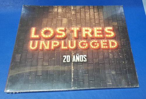 Los Tres - Unplugged 20 Años Cd 2016 Ed Chile Nuevo Sell Jcd