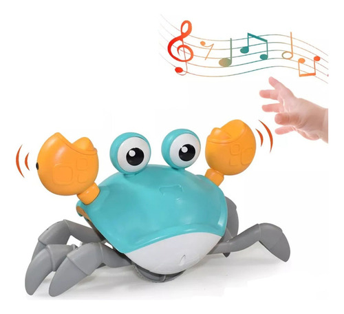 Juguete De Inducción Crab Crawler Para Cangrejos Con Música