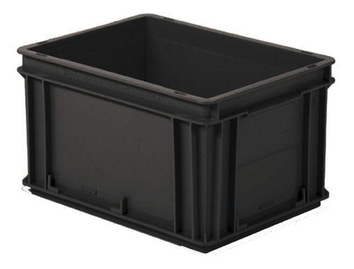 Caja Contenedor Athena Negra 40x30x22 Cm - 20 Lts