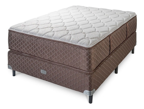 Sommier Piero Gravita 2 1/2 plazas 190x140cm marrón