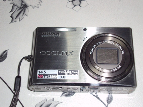 Câmera Digital Nikon Coolpix S710 Com Defeito Na Objetiva