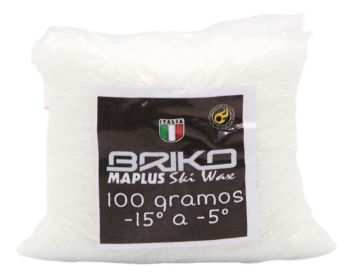 Cera Para Ski O Snowboard Briko Maplus 500 Gramos -15 A -5 G