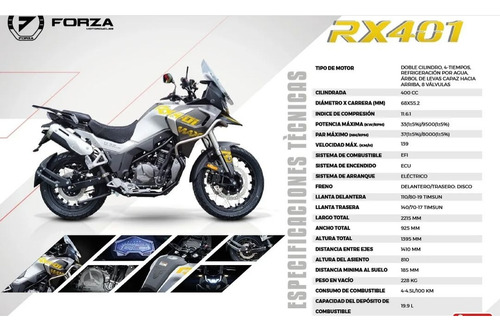 Moto Forza Cyclone 400cc Rx401 