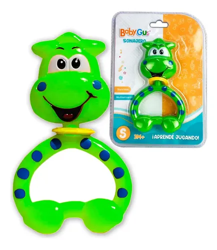 Sonajero Peluche Del Real Betis Con Bocina, Producto Oficial, Diseño De El Palmerín, Verde