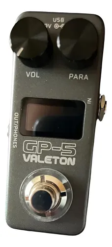 Pedal De Efeitos Valeton Gp-5 Multi-effects Processor Preto