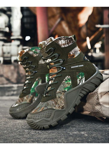 Botas Tacticas Hombre Training Comodos Correr Militar Casual