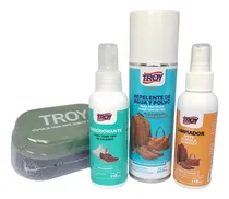 Comprar Kit Cuidado Y Limpieza Calzado Gamuza Nobuck Troy 4 Art.