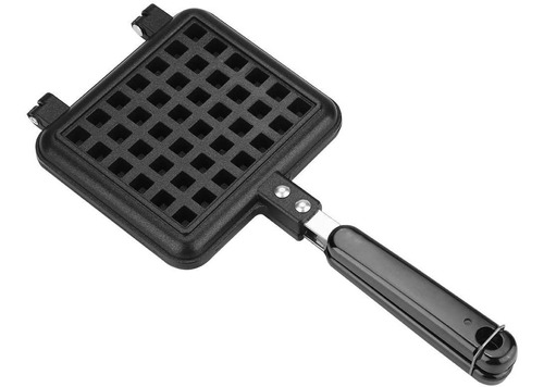 Mini Sarten Para Gofr Antiadherente Molde Waffle Placa Doble