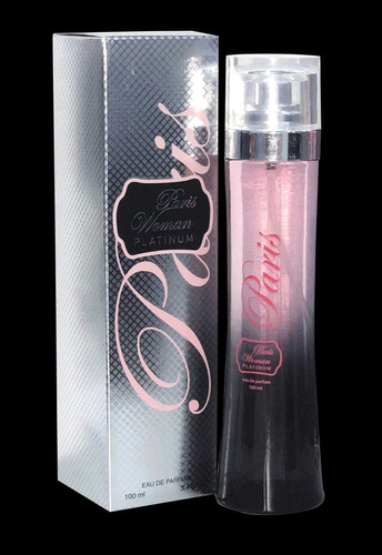 Perfume Locion Paris Woman Platinum Ori - mL a $663