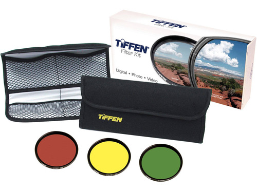 Tiffen 49mm Black & White Three Filter Kit