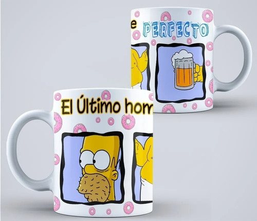 Imagen 7 de 9 de Plantillas Para Tazas Diseño Los Simpsons Sublimar Imprimir