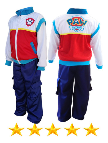 Pants/disfraz 2 En 1 Rider/ryder Paw Patrol 