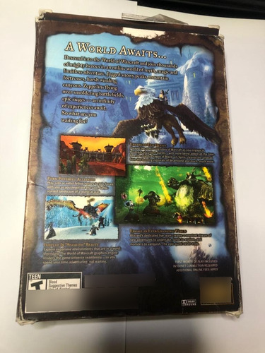 World Of Warcraft Juego Original Para Pc (Usado)