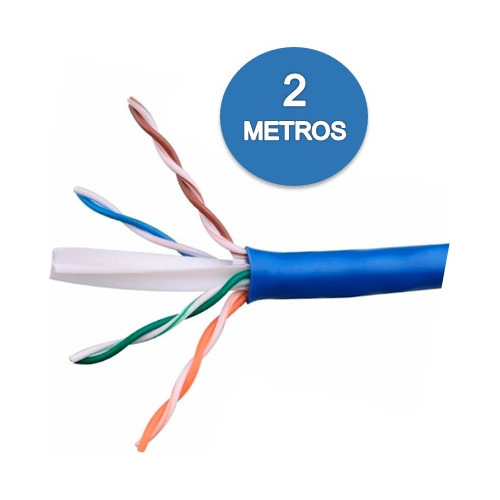 Cable De Red Utp 100% Cobre Cat6 Alta Calidad Metros 