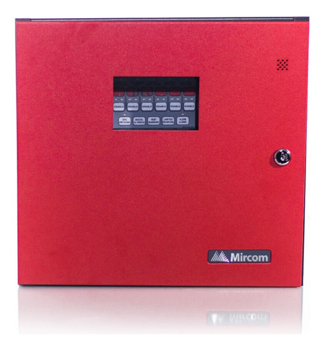 Panel Contraincendios Mircom, Fa-106r, 6 Zonas, 24v