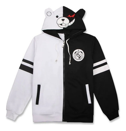 Danganronpa Monokuma Oso Blanco Negro Sudaderas Con C Tennis