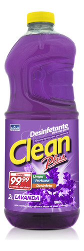 Desinfetante Líquido Clean Plus Lavanda 2l