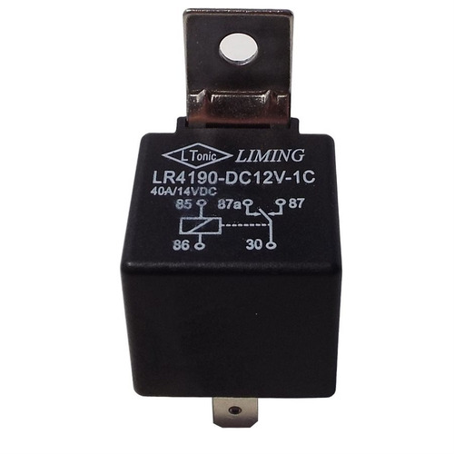 Rele Relay Inversor 12v 40a 5 Patas Automotor Auto