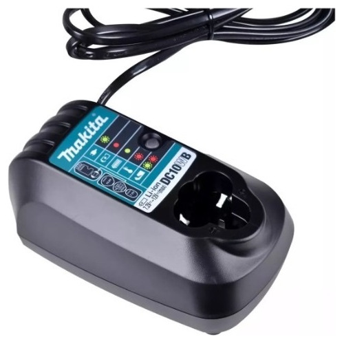 Cargador De Baterias Makita Dc10wb Inteligente 7.2 - 12v