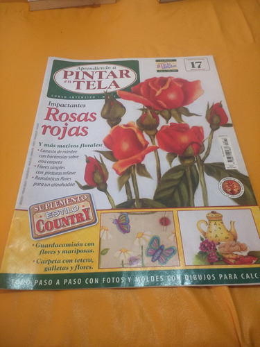 Revista Aprendiendo A Pintar En Tela Nro 17 Año 2005