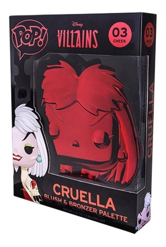 Maquillaje Funko Pop Cruella De Vil  Blush & Bronze Palette