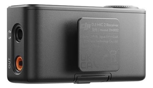 Dji Mic 2 Kit 1 Trasmisor Y 1 Receptor. Color Gris Oscuro