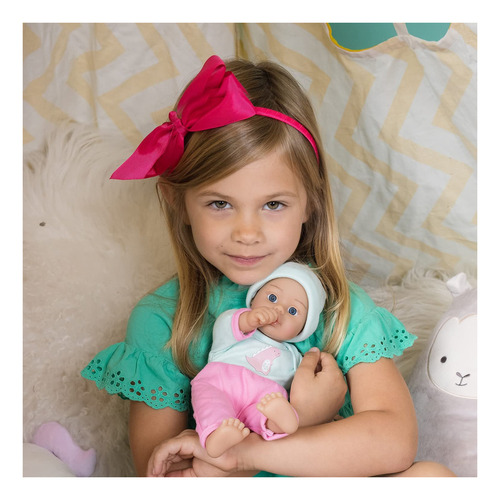 Adora Muñeca Suave Para Bebé, 11 Pulgadas, Color Rosa Dulce