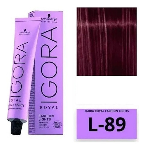  Tintura Igora L89 Fashion Ligth Schwarzkopf  60g