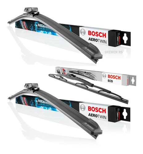 Kit 3 Escobilla Bosch Vw Gol Trend 2008 2009 2010 2011 2012