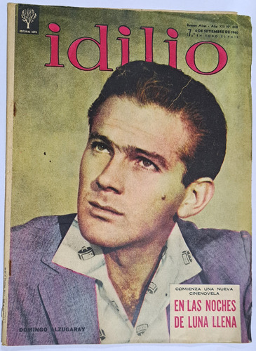 Idilio / N° 608/ Año 1960 / Jorge Salcedo Y Ana Sanchez