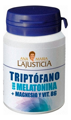 Triptófano Con Magnesio + Vit B6 + Mel Ana María Lajusticia