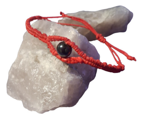 Pulsera Macrame Con Piedra Natural Mal De Ojo Envidia  