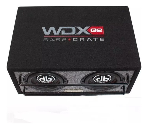 Par Subwoofers Cajón Db Drive Wdx6-2bc 6.5 PuLG 1000w Máx Color Negro