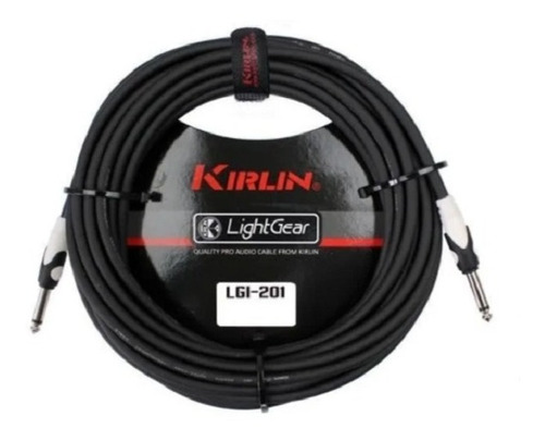 Cable Para Instrumento Negro 6 Mts (plug -plug 6.3mm)