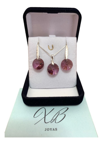 Joyas Fabricada Con Cristal De Swarovsk Elements Conjunto R