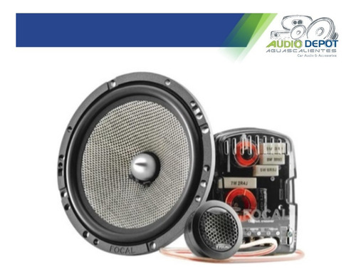 Set De Medios Focal Access 165as 6.5 60w Rms/120w Max 2 Vias