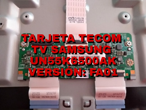 Tarjeta Tecom Tv Samsung Un55k6500ak Version Fa01