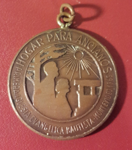 Medalla Hogar De Ancianos Pajas Blancas,1965, Ne186