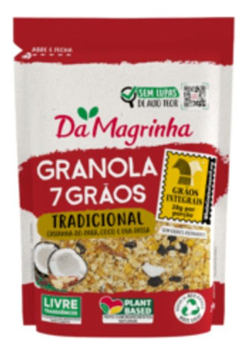 Granola Damagrinha 7grãos 400g - Tradicional