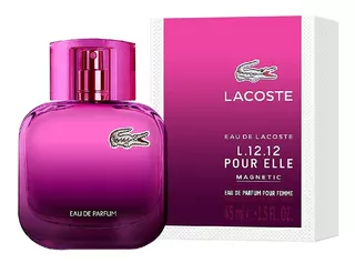 Perfume L.12.12 Pour Elle Magnetic De Lacoste 1.5 Oz (45 Ml)