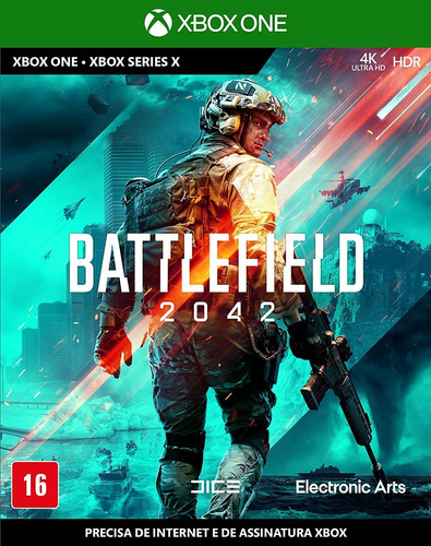 Jogo Battlefield 2042 Xbox One Mídia Física Português
