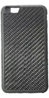 Case Funda Fibra D Carbono Real Omova Para iPhone 6 Plus Tpu