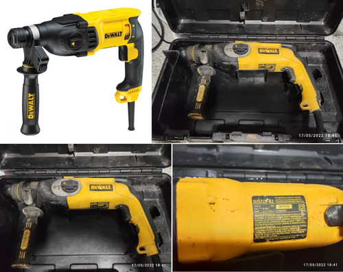 Rotomartillo Sds Plus 800w Dewalt D25133k-b2c Color Amarillo