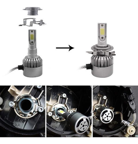 H7 Led Adapter Holders H7 Retainers Clik Socket Base For Vw