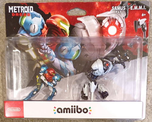 Amiibo Metroid Dread Samus Y E.m.m.i Nintendo Switch Nuevo