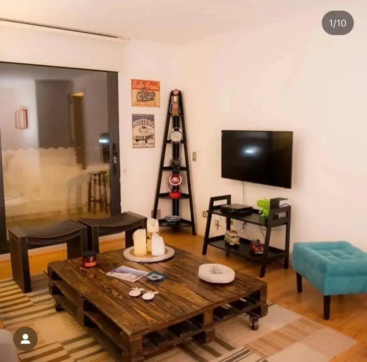 Imagen 3 de 10 de Arriendo Amplio Depto 2dorm Frente A Mall Parque Arauco