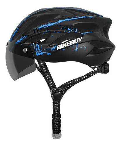 Casco De Bicicletas Con Lente